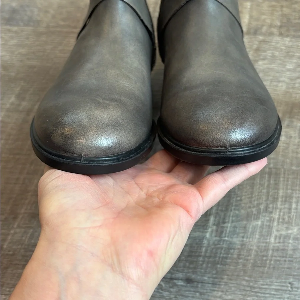 Ecco Touch 15 Ankle Booties Women's 37 (6-6.5) Warm Gray Booties